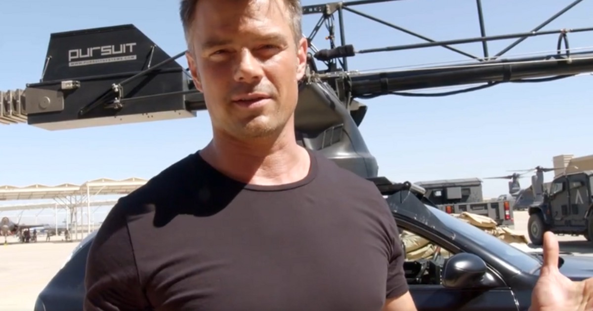 Transformers: The Last Knight Josh Duhamel Set Video