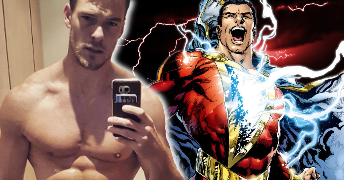 Alan Ritchson Says He’s Playing Shazam Opposite Dwayne Johnson’s Black Adam