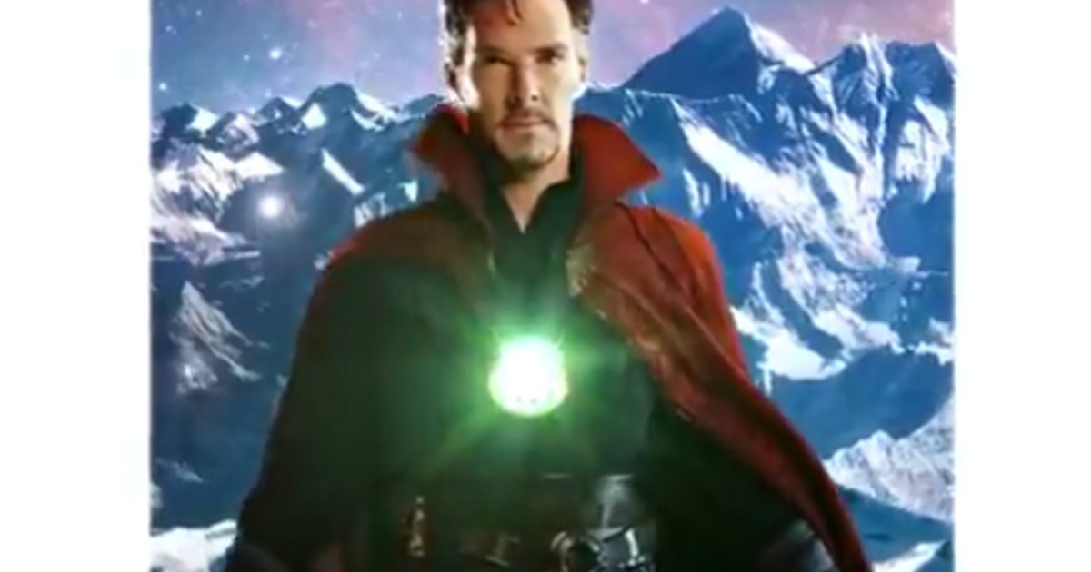 Cool Doctor Strange Benedict Cumberbatch Motion Poster