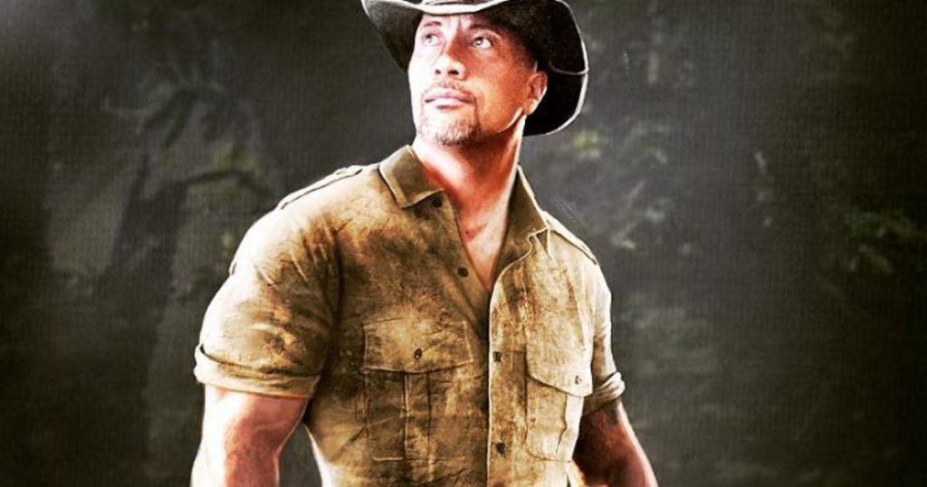 dwayne-johnson-jumanji-art