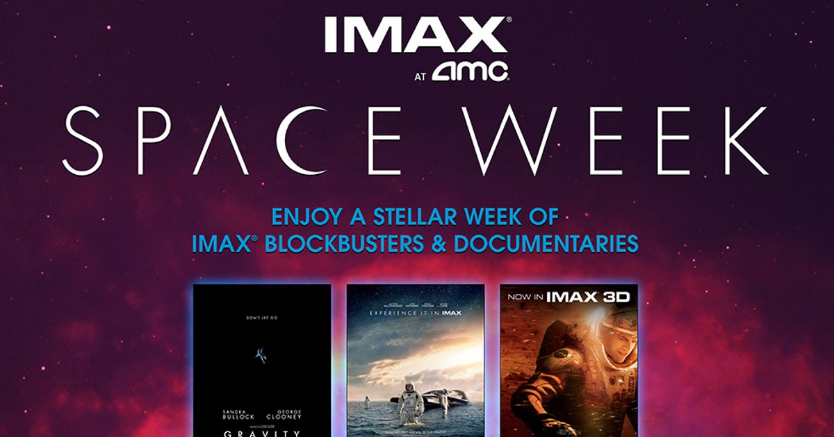 IMAX Announces Space Week For October: Interstellar, Star Trek, Gravity & More