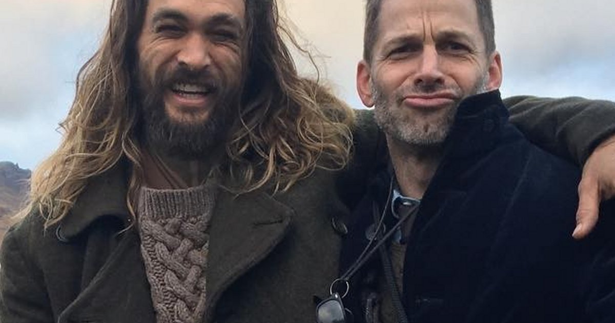 Jason Momoa & Zack Snyder In Iceland For Justice League