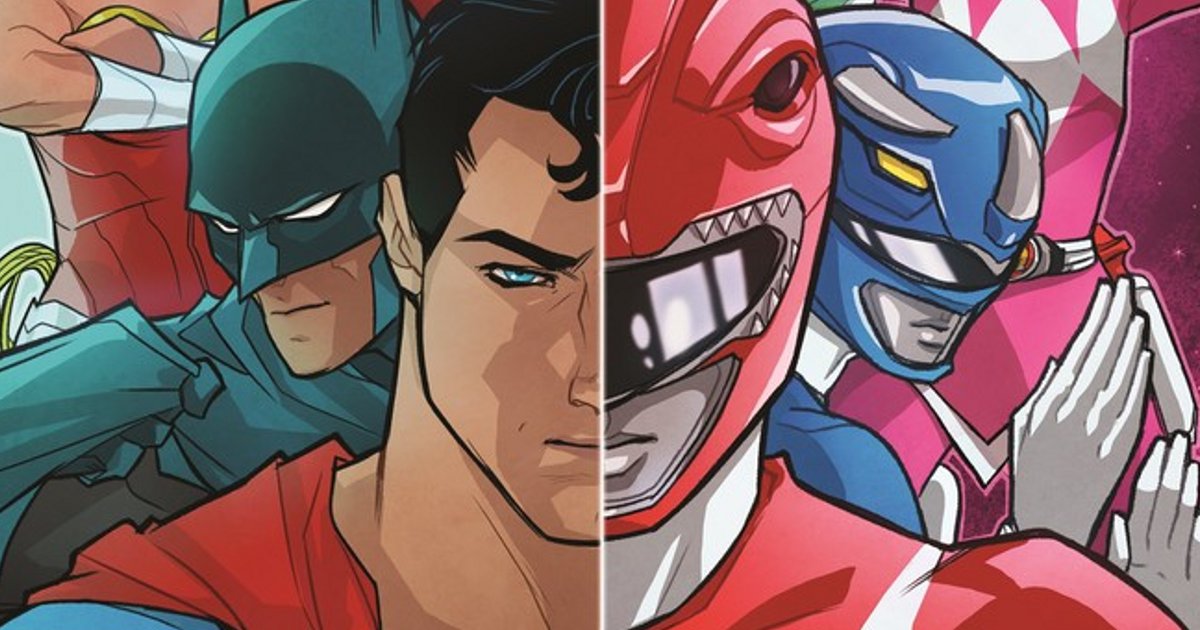 Justice League & Power Rangers Crossover Announced