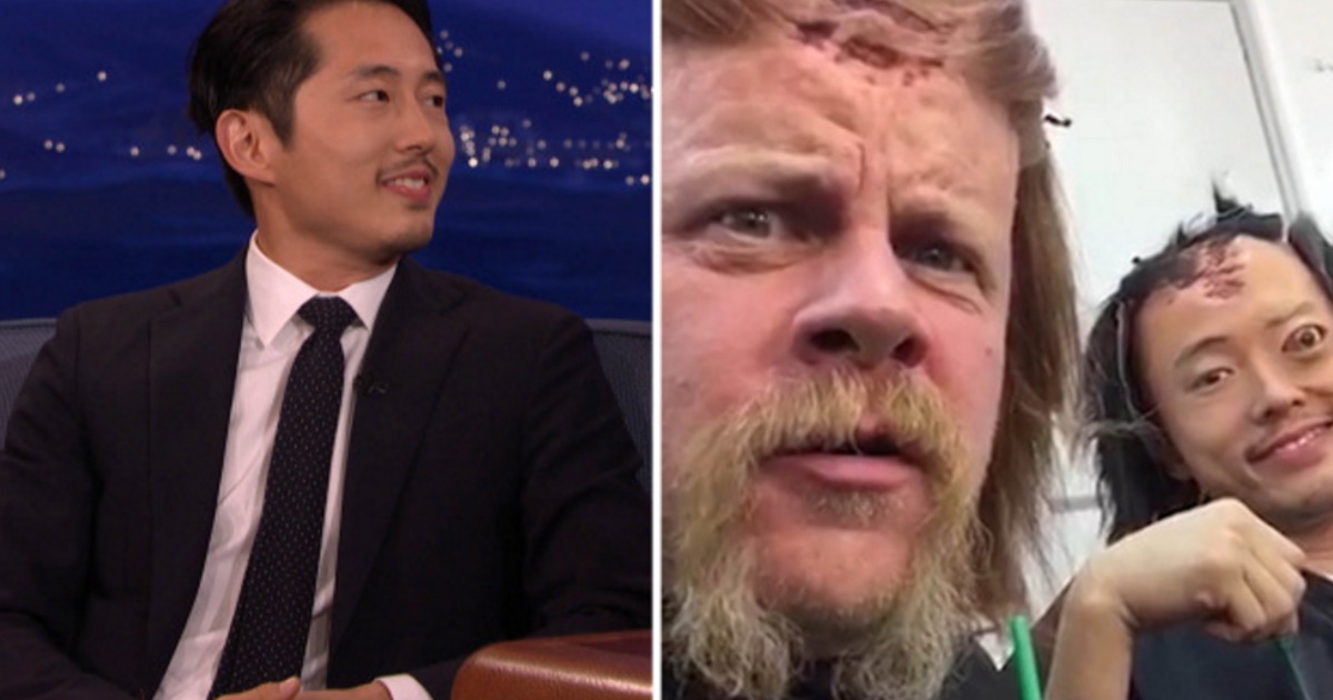 Watch: Steven Yeun Talks Walking Dead On Conan O’Brien