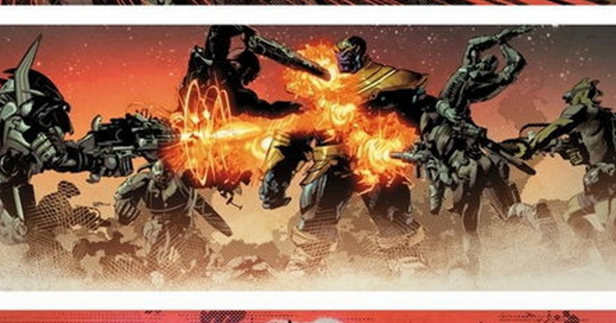 First Look At Thanos #1 Colored Art By Mike Deodato