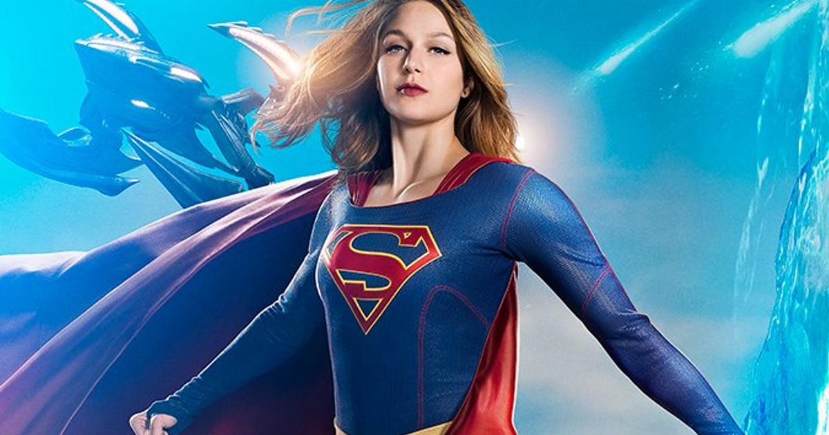 DC Invasion Crossover Supergirl Poster