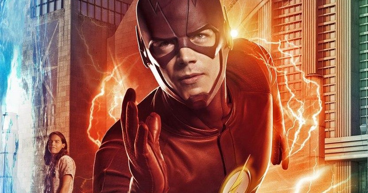 DC Invasion Crossover The Flash Poster