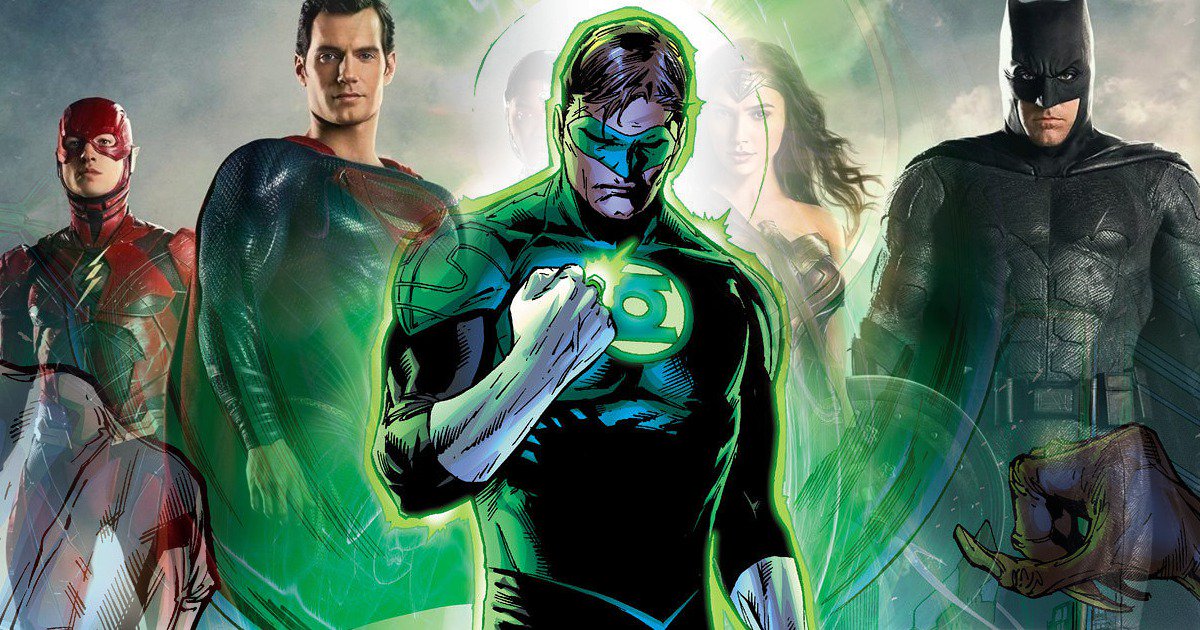 Fans See Green Lantern In Justice League Movie Image