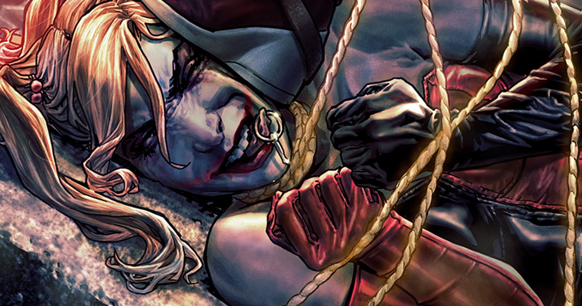 Wonder Woman Crushes Harley Quinn For Justice League Vs Suicide Squad Variant