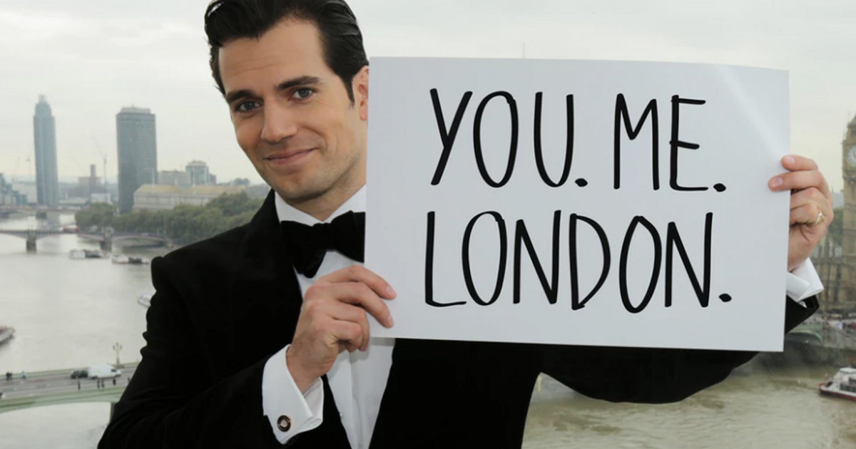 Meet Superman Henry Cavill In London & Win Justice League Signed Photo