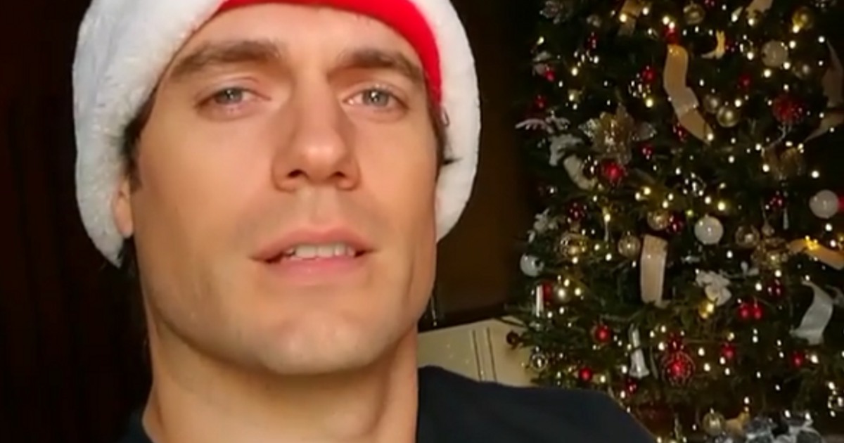 Merry Christmas From Superman Henry Cavill