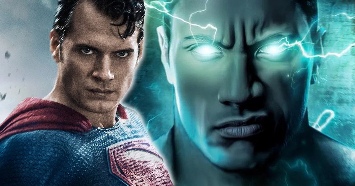 Dwayne Johnson & Henry Cavill Tease Superman vs Black Adam