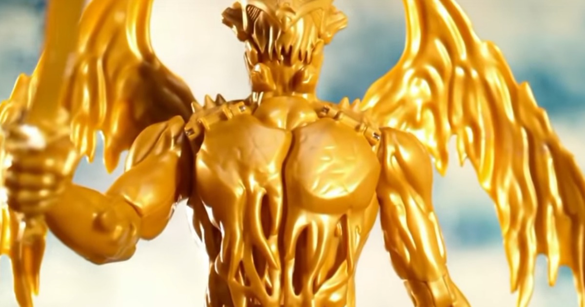 Goldar & Megazord Revealed in Power Rangers Action Movie Figure Promo