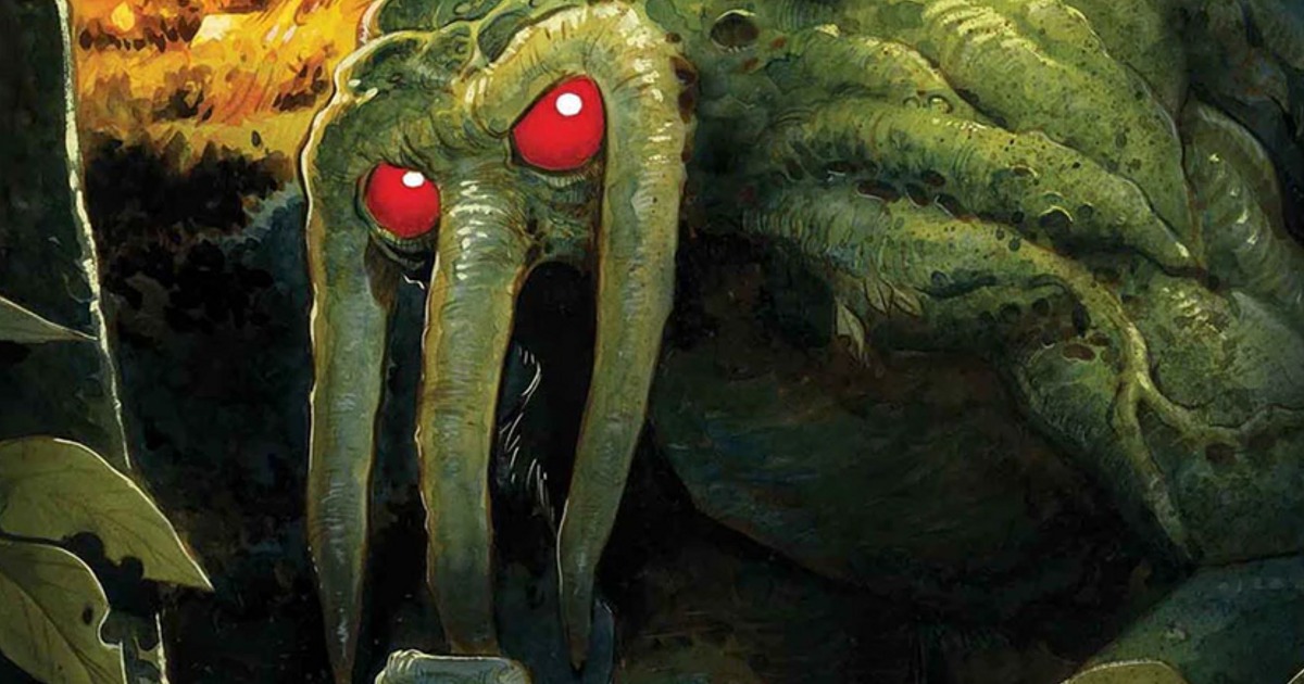 RL Stine Writing Man-Thing For Marvel Comics