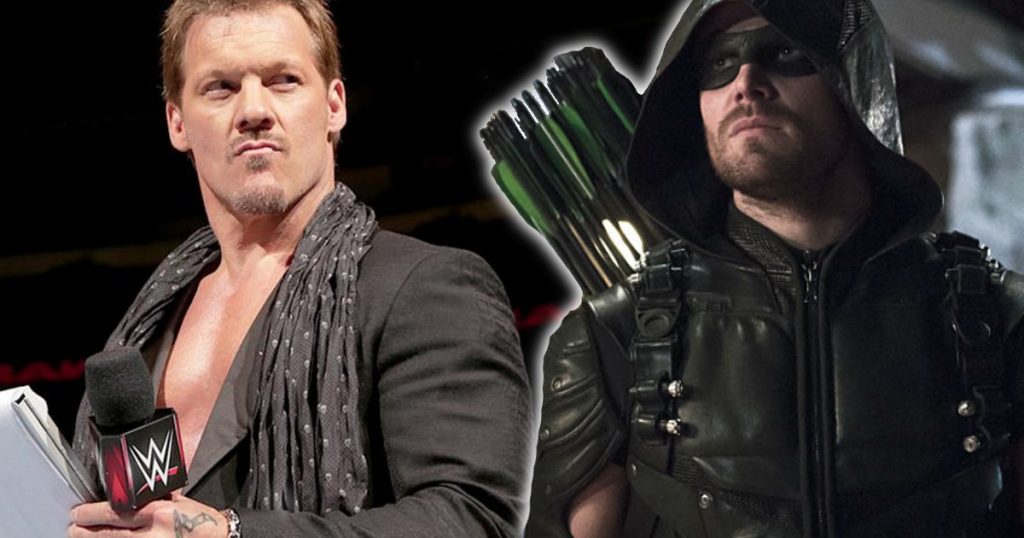 stephen-amell-chris-jericho-wwe-arrow