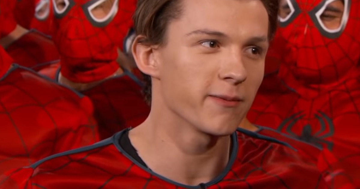 Watch: Tom Holland Debuts Spider-Man: Homecoming Trailer On Jimmy Kimmel