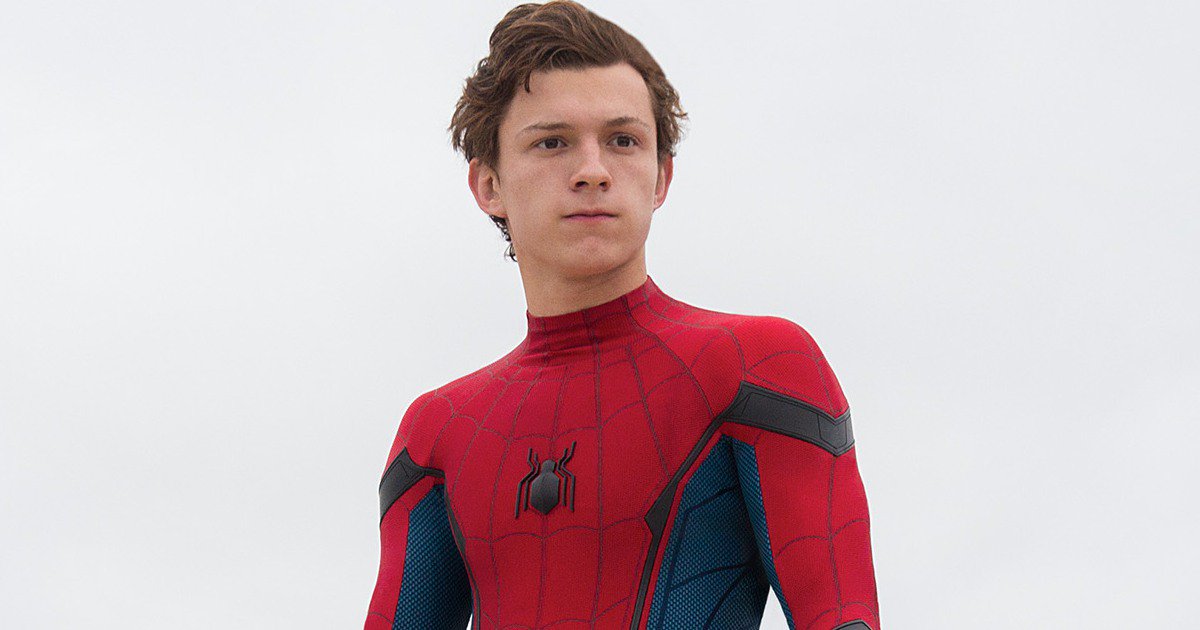 New Spider-Man: Homecoming Unmasked Tom Holland Image