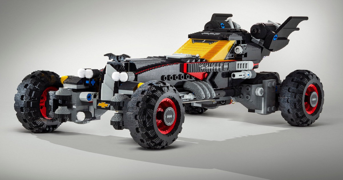 LEGO Movie Batmobile Revealed From Chevrolet & New Spot