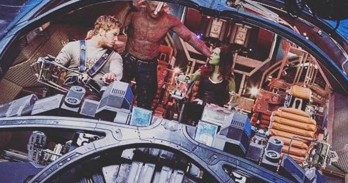 Milano In Trouble In New Guardians of the Galaxy 2 Set Image