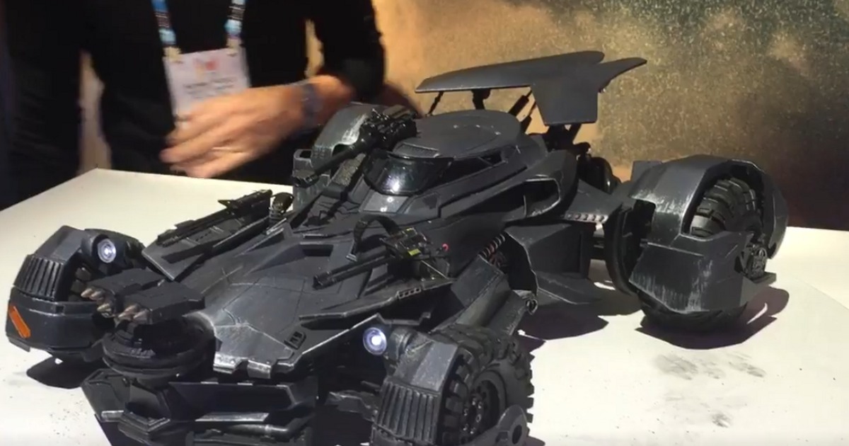 Watch: Video Of Awesome Justice League Batmobile Toy