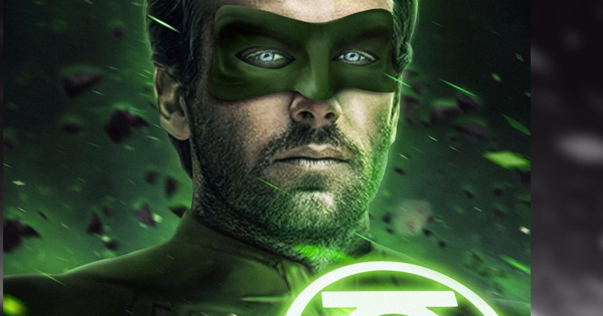 New Armie Hammer As Green Lantern Fan Art