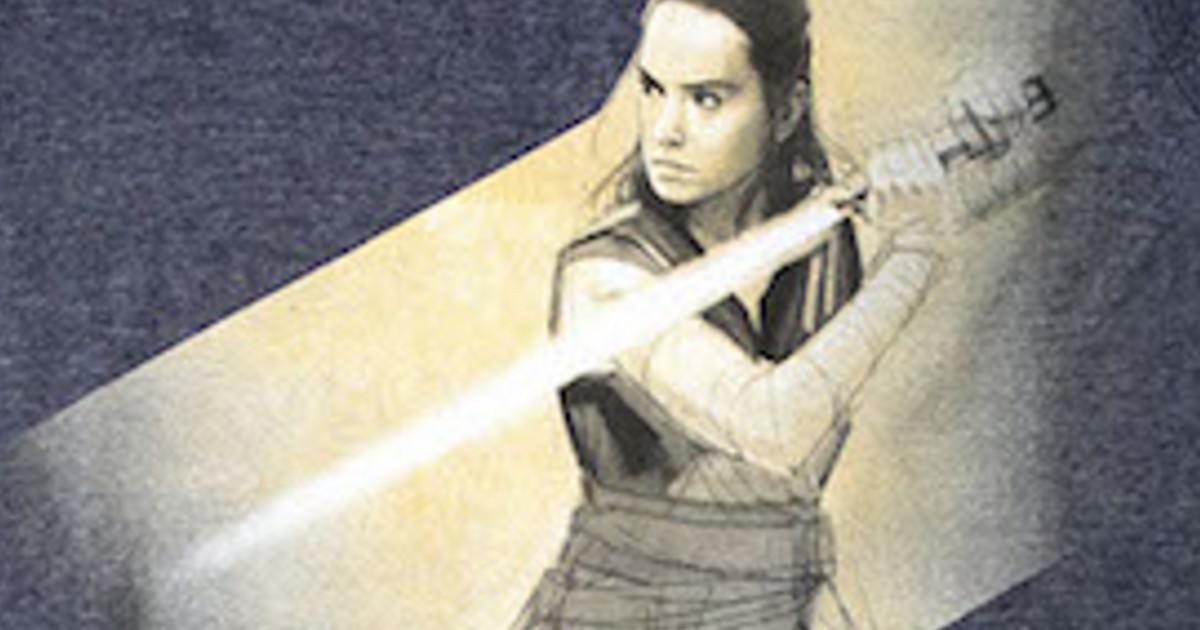 Star Wars: The Last Jedi Rey & More Promo Art