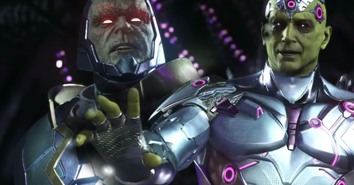 Injustice 2 Darkseid vs Brainiac Trailer