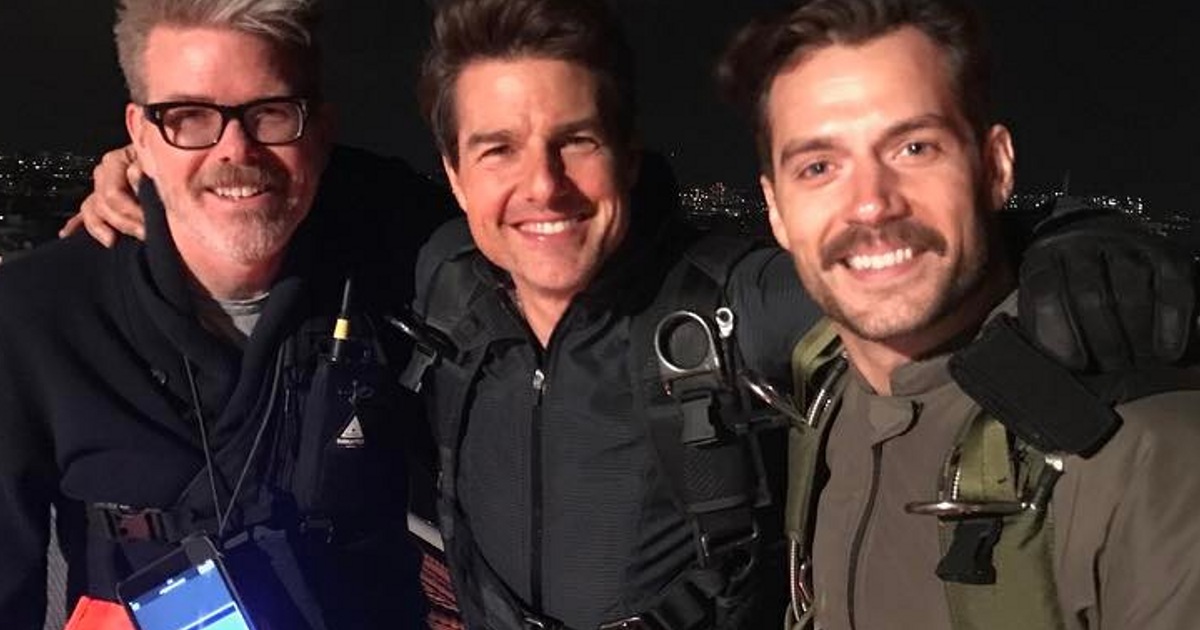 First Look At Superman Henry Cavill In Mission Impossible 6