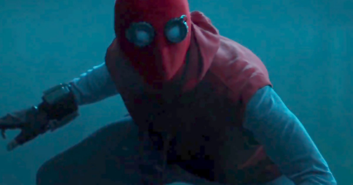 New Spider-Man: Homecoming Homemade Costume Promo Art