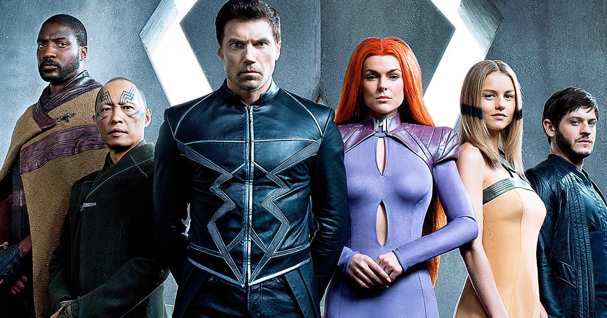 First Look At Inhumans: Lockjaw Teleporting With Black Bolt