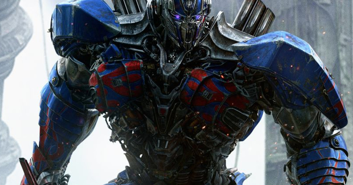 Transformers: The Last Knight Optimus vs. Bumblebee Poster