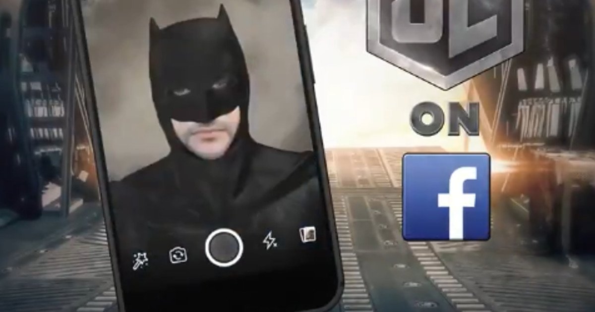 Justice League Movie Facebook Filter Revealed