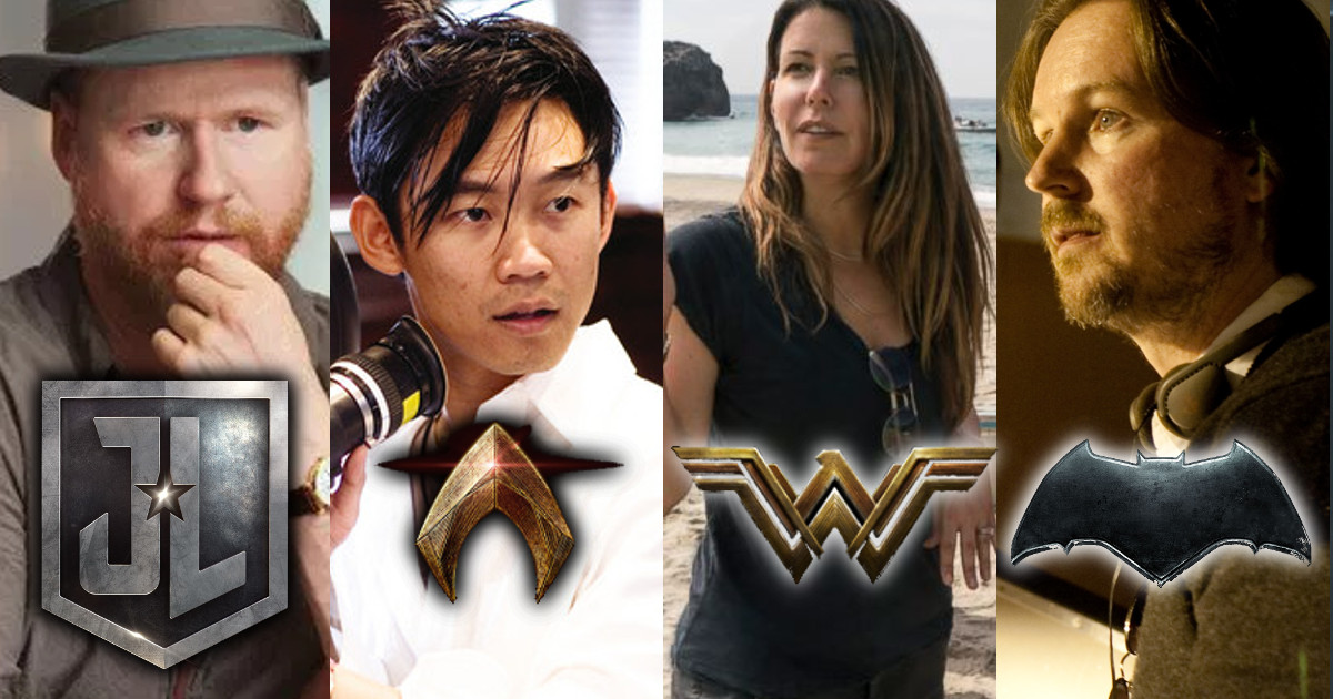 New DCEU Brain Trust: Joss Whedon, James Wan, Patty Jenkins, Matt Reeves