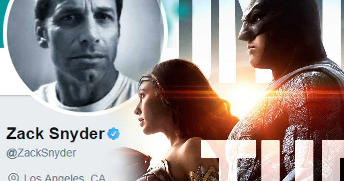 Zack Snyder Has Not Removed All Justice League From Twitter