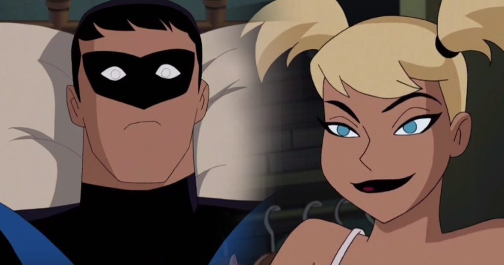 Controversial Nightwing Scene In Batman and Harley Quinn Animated Movie
