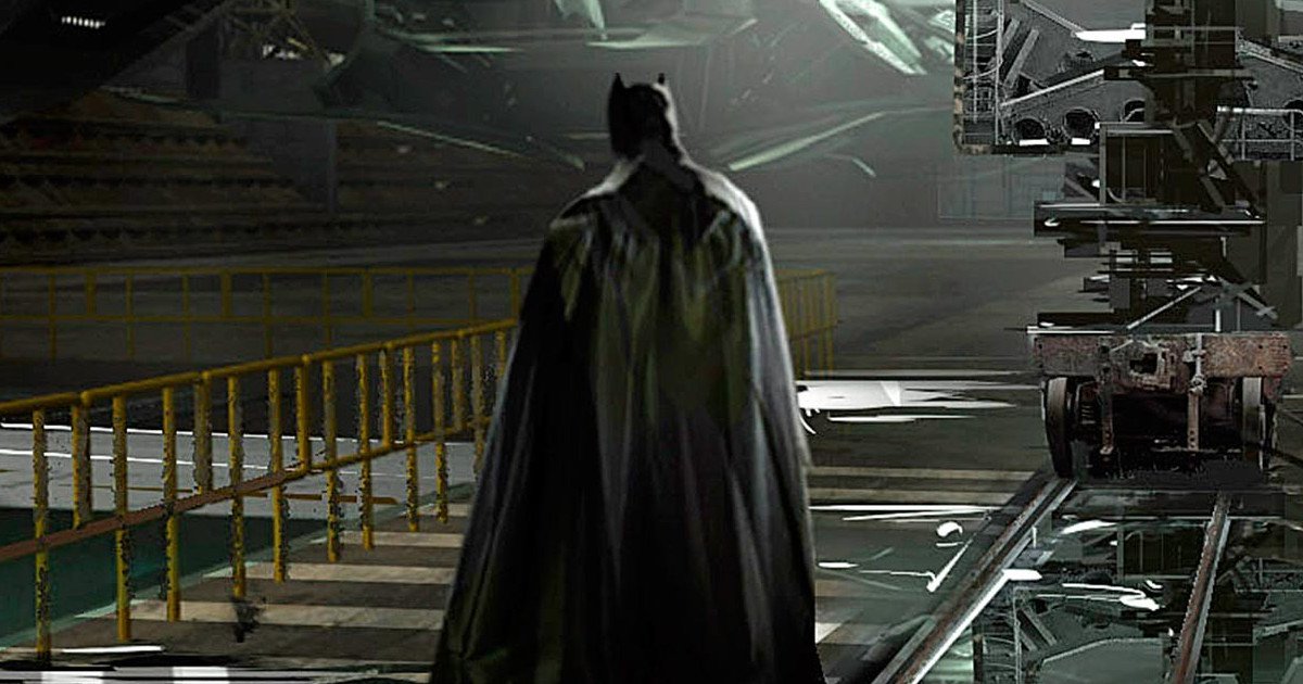 Justice League Batman Flying Fox Concept Art & Details