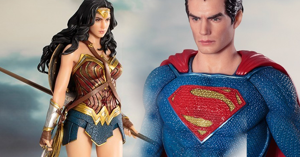 Justice League Kotobukiya Statues Revealed