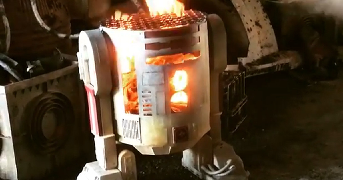 Ron Howard Shows Off Destroyed R2 Droid; Teases Chewy & Empire