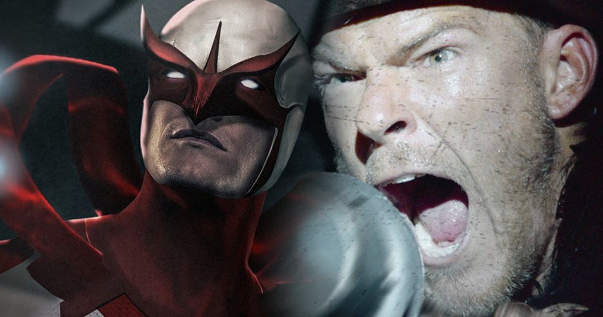 Alan Ritchson Hawk Fan Art