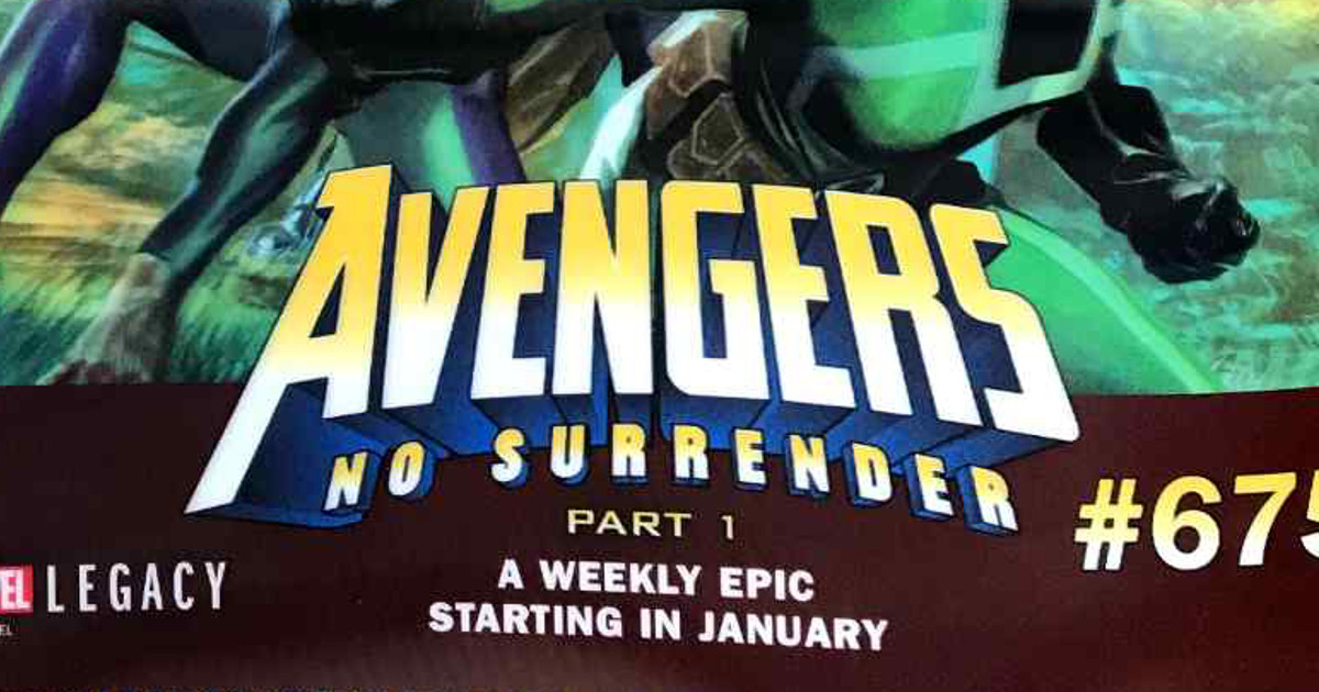 Avengers Weekly No Surrender