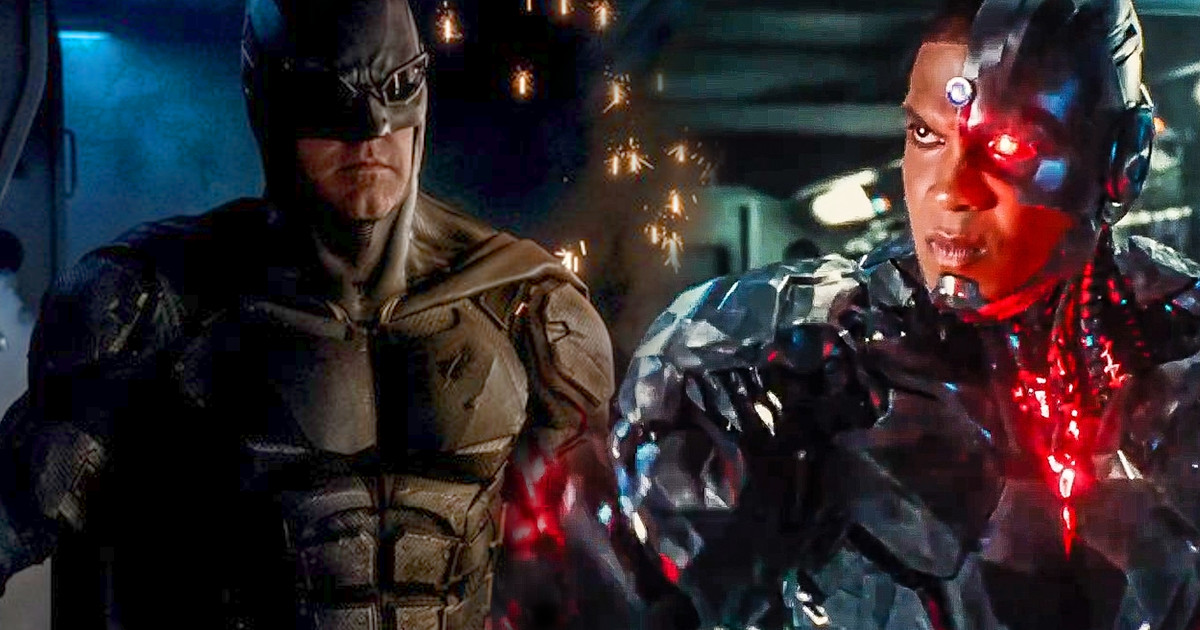 Justice League Batman vs Cyborg