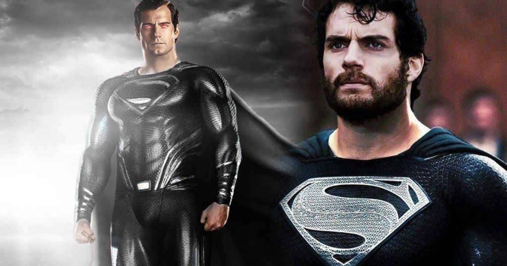 See Henry Cavill's Superman Return In Black 'Justice League' Suit - Heroic  Hollywood