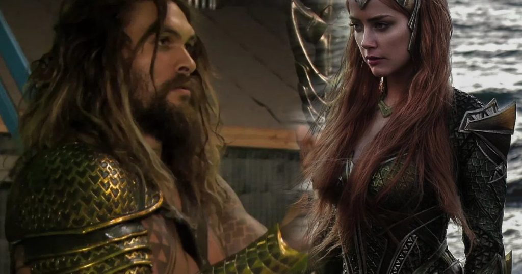 Jason Momoa and Amber Heard Aquaman