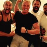 Aquaman: Dolph Lundgren With Jason Momoa Image