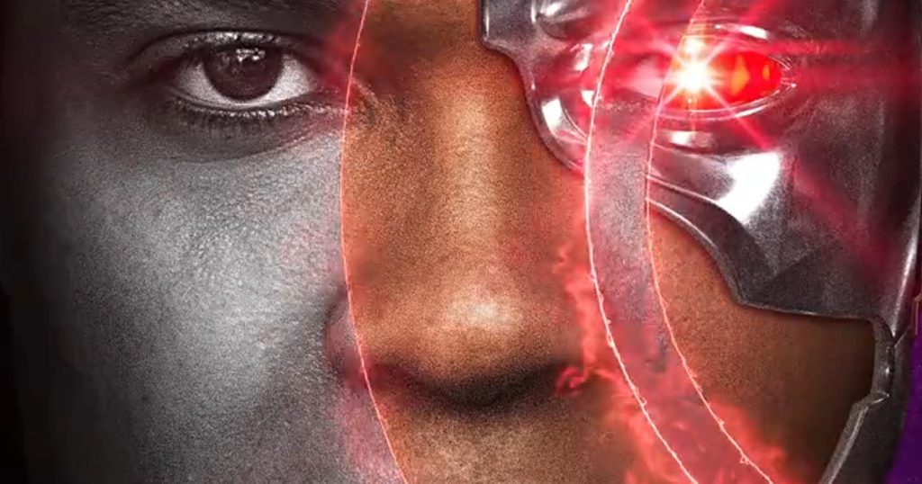 Justice League Cyborg Motion Poster