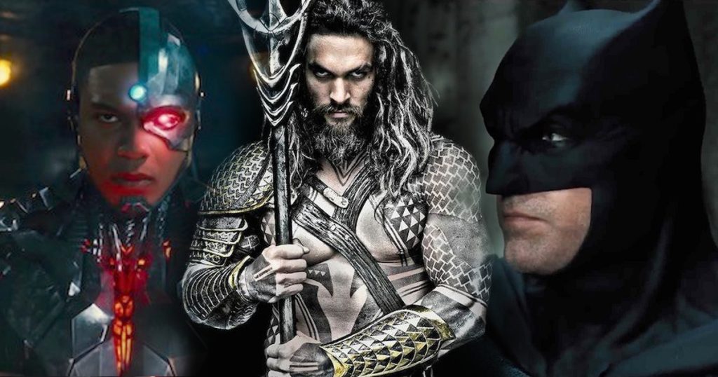 Justice League Aquaman Batman Cyborg