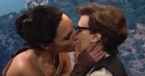 Gal Gadot Wonder Woman SNL Lesbian