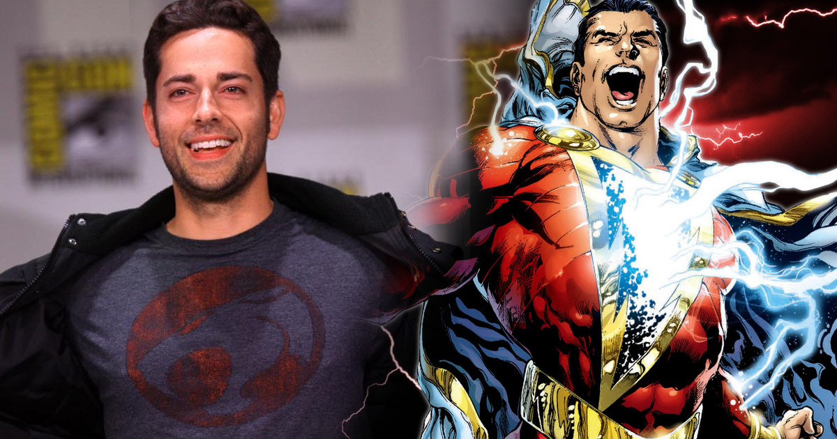 Zachary Levi Cast As Shazam