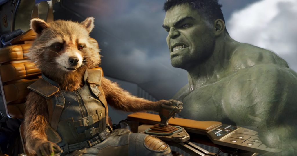 Hulk Teams With Rocket Raccoon In Avengers: Infinity War