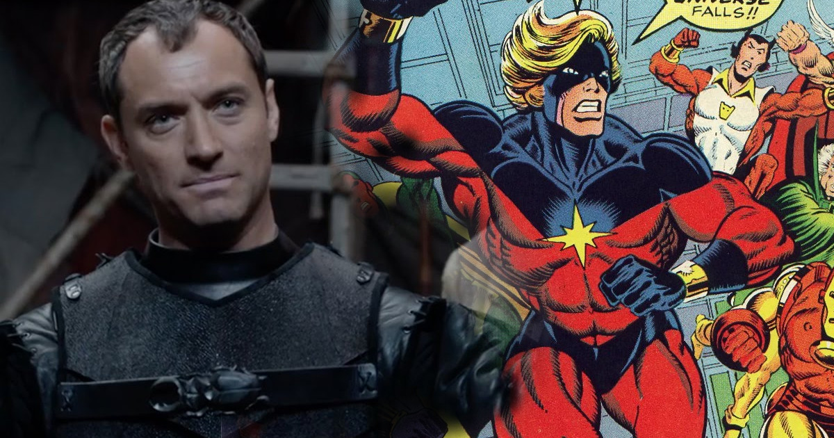 Jude Law Cast In Captain Marvel As Mar-Vell